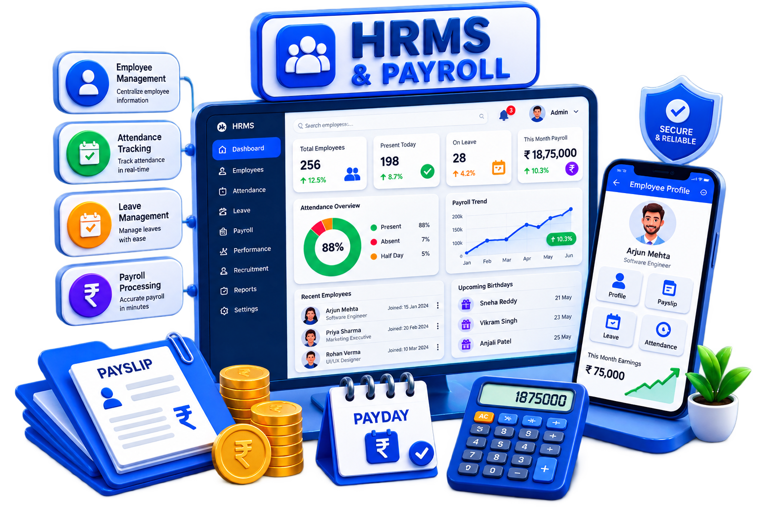 HRMS and Payroll